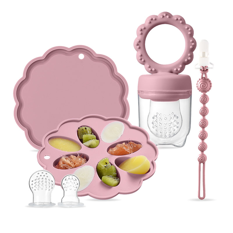 Baby Food Pouches 1 Year Old - Silikon Bebek Meyve Besleyici ve Mini