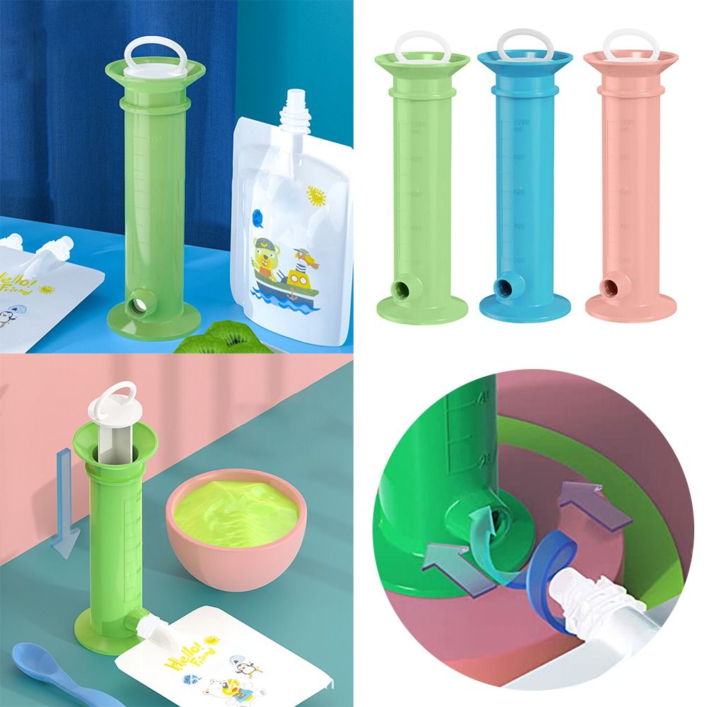 Baby Food Pouches 1 Year Old - Güvenli bebekler ölçekli bebek yiyecek kesesi