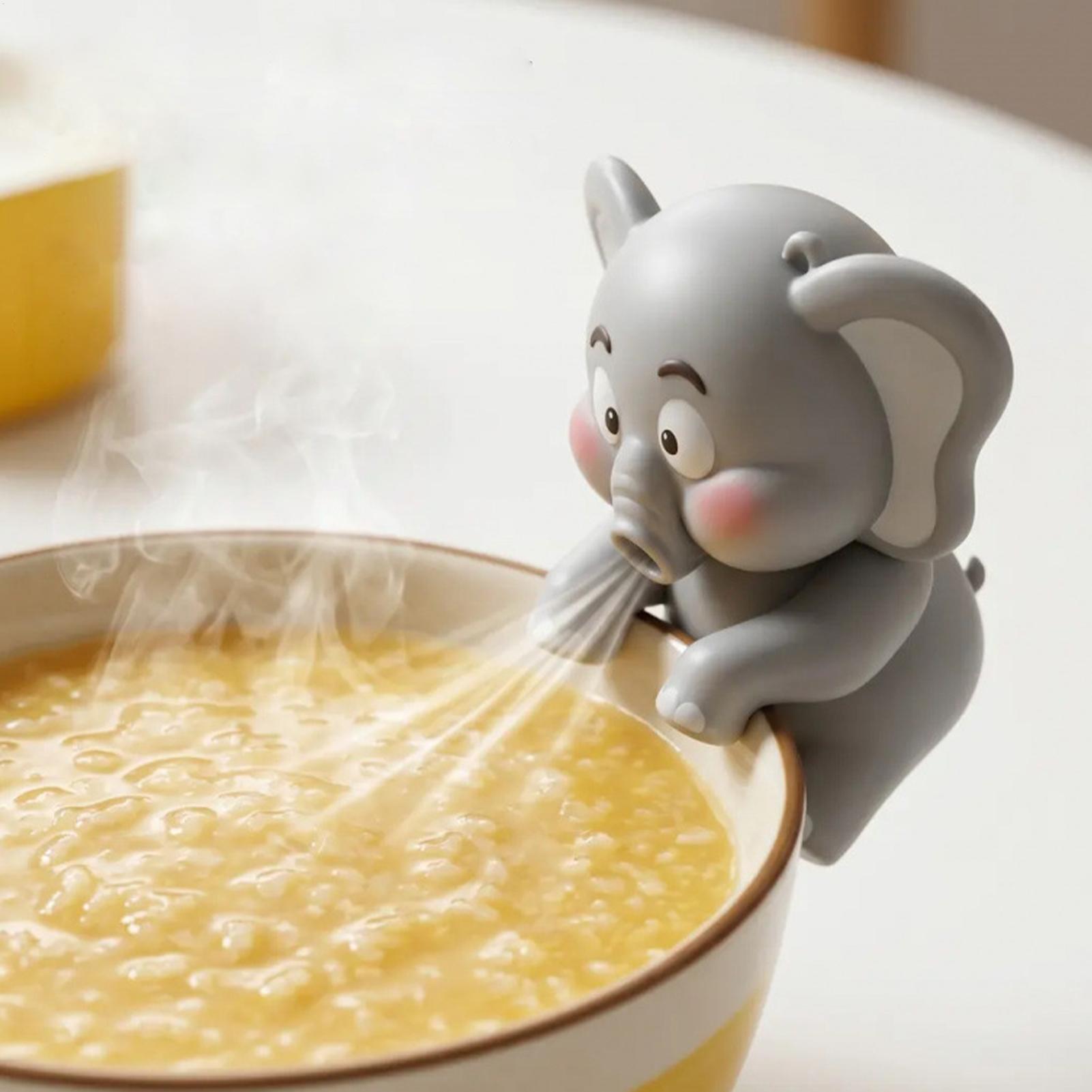 Baby Food Equipment - Mini Fil Şeklinde Yiyecek Soğutucu Fan,