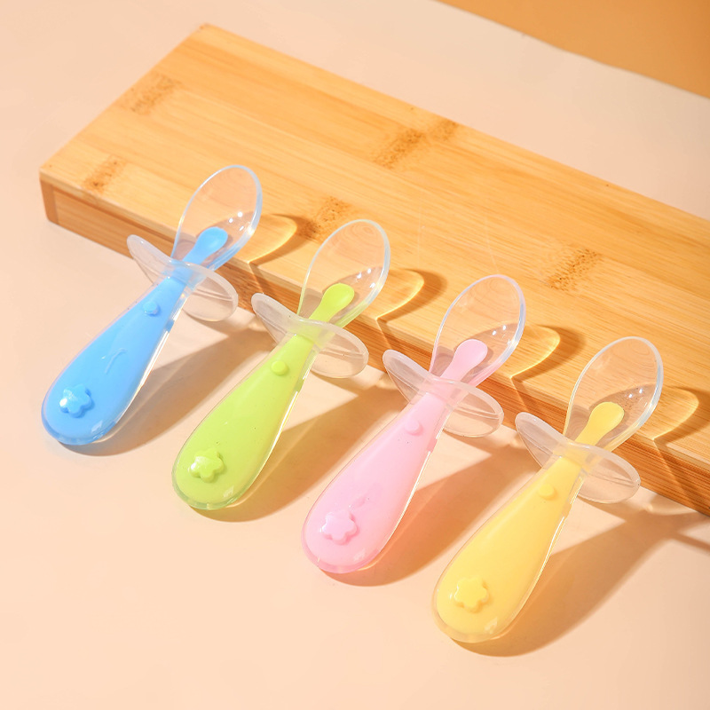 Baby Food Feeder - Bebek Silikon Kaşık, Bebek Pirinç Ezmesi