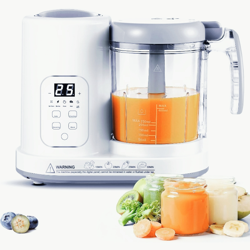 Baby Food Healthy - Bebek Maması Hazırlayıcı Buharlı Blender 4'ü