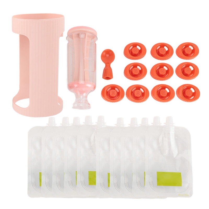 Baby Food Pouches 1 Year Old - Ev Yapımı Bebek Maması Plastik Meyve