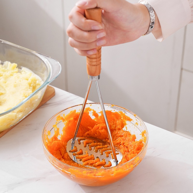 Baby Food Healthy - Paslanmaz Çelik Patates Ezici – 2'li