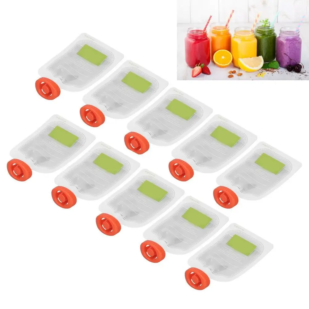 Baby Food Pouches 1 Year Old - 10 Adet Yeniden Kullanılabilir Tamamlayıcı Gıda