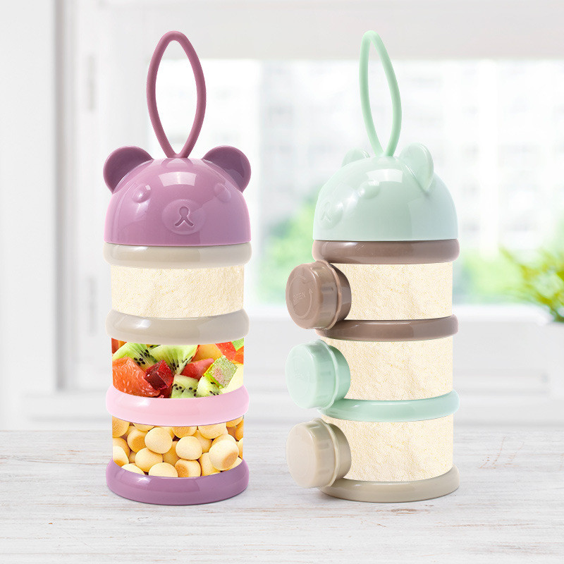 Baby Food Pouches - 3/4 Katmanlar Ayı Bebek Süt Tozu