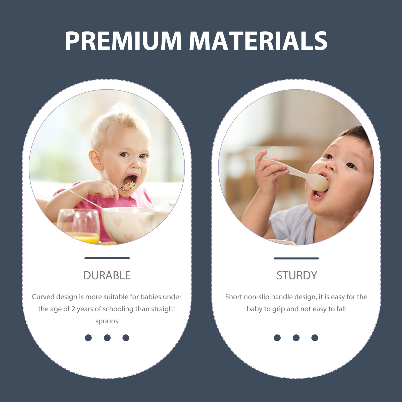 1 Set Kavisli Bebek Kaşık Çata - Baby Food Under 1 Year incelemesi ve fiyatı