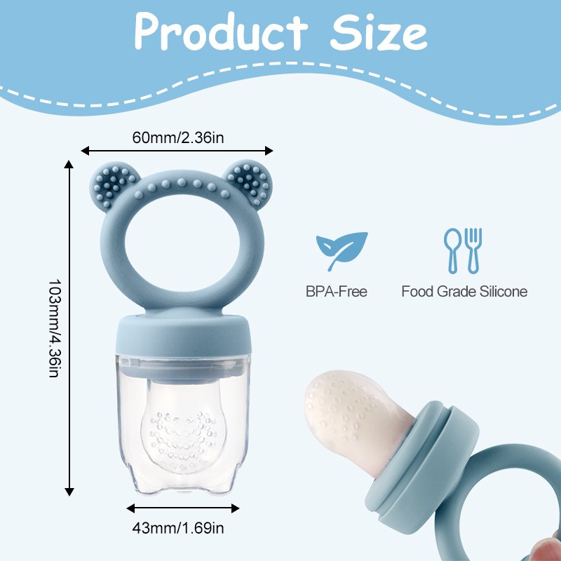 Silikon Ayı Şeklinde Bebek Mey - Baby Food Healthy incelemesi ve fiyatı