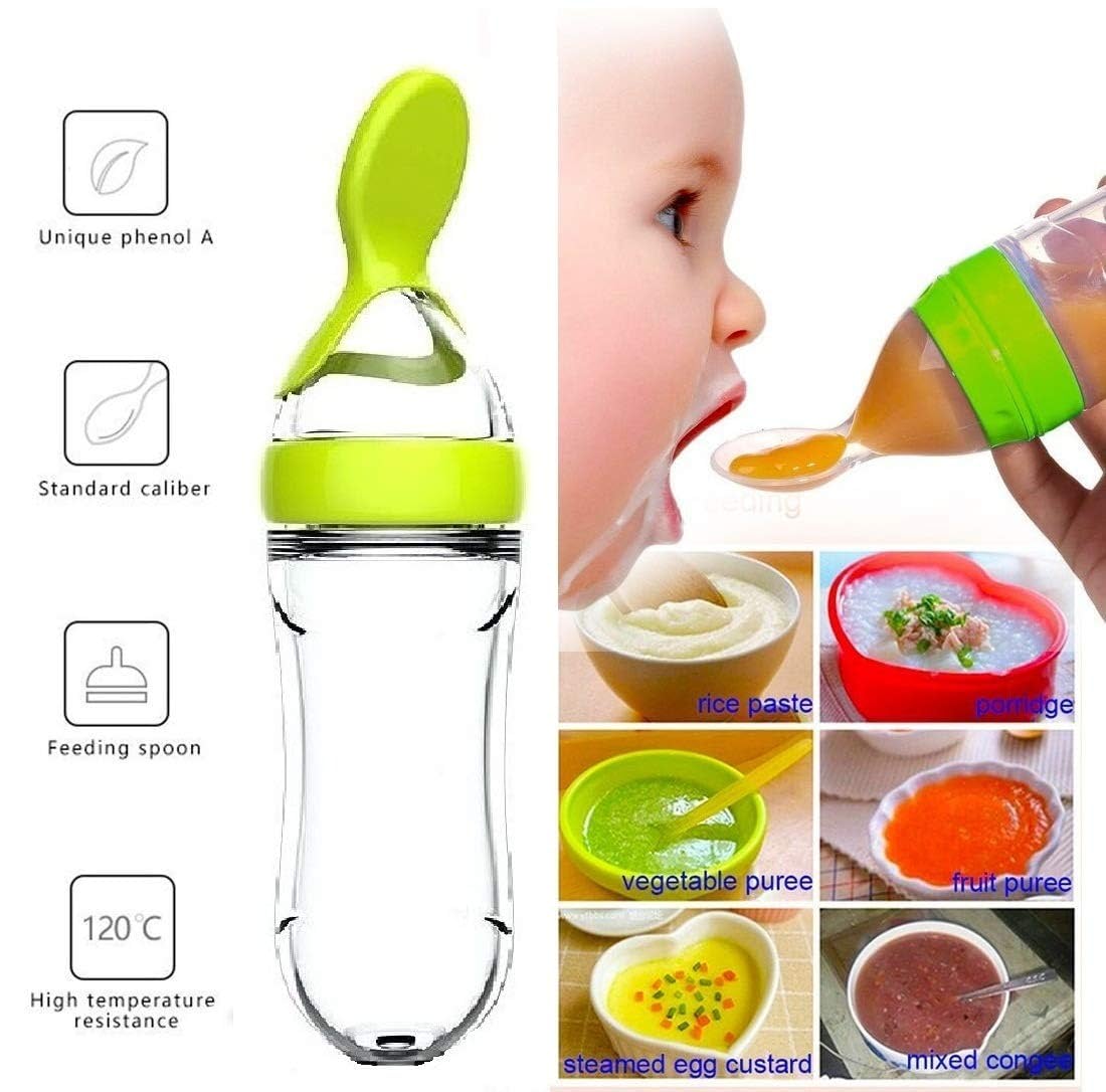 Sıkma Biberon Bardak Silikon Y - Baby Food Feeder incelemesi ve fiyatı