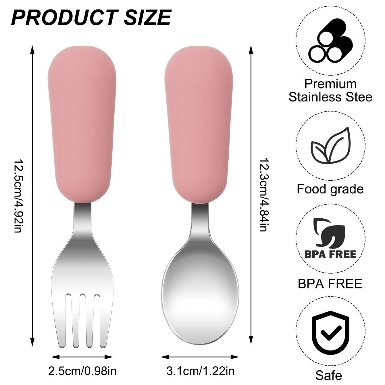 Renk Çocuklar 2 ADET Paslanmaz - Baby Food Feeder incelemesi ve fiyatı