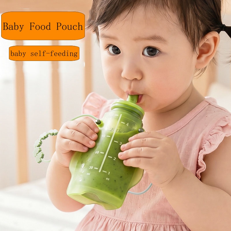 BPA İçermeyen Silikon Meyve Pü - Baby Food Pouches 1 Year Old incelemesi ve fiyatı