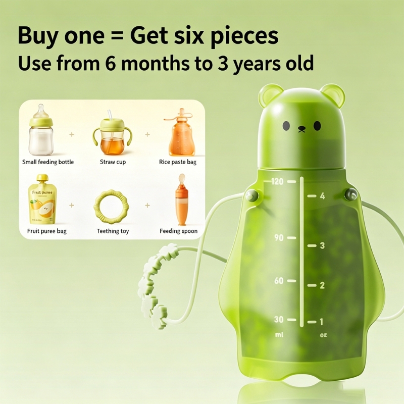 BPA İçermeyen Silikon Meyve Pü - Baby Food Pouches 1 Year Old incelemesi ve fiyatı