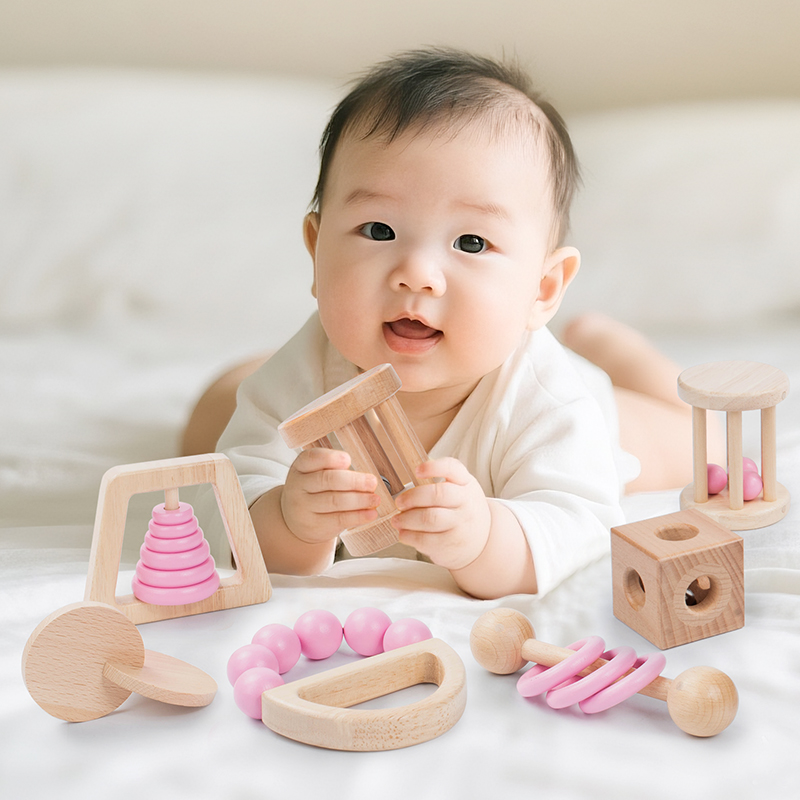 Montessori Ahşap Oyuncaklar Re - Baby Food Under 1 Year incelemesi ve fiyatı