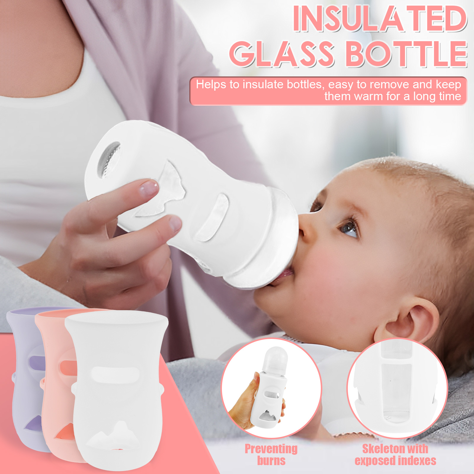 Silikon Kollu Silikon Biberon  - Baby Food Pouches incelemesi ve fiyatı