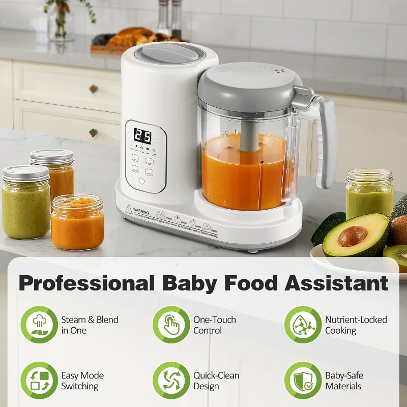 Bebek Maması Hazırlayıcı Buhar - Baby Food Healthy incelemesi ve fiyatı
