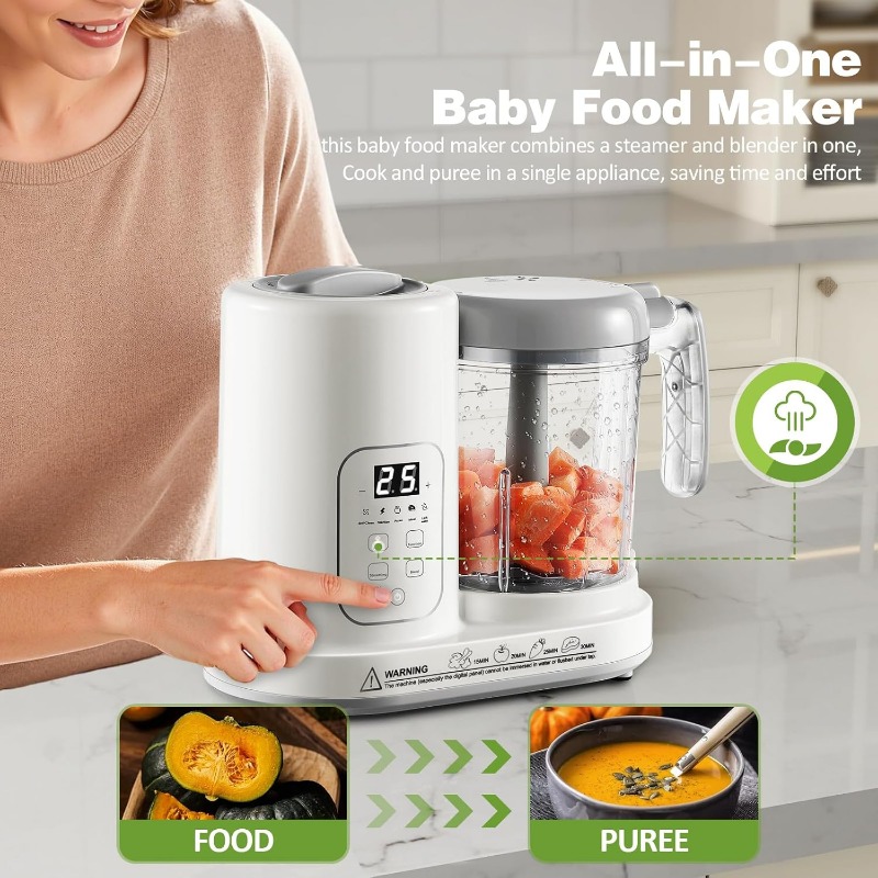 Bebek Maması Hazırlayıcı Buhar - Baby Food Healthy incelemesi ve fiyatı