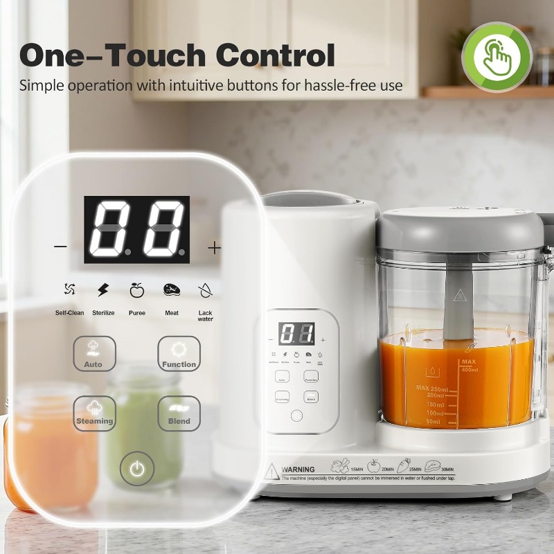 Bebek Maması Hazırlayıcı Buhar - Baby Food Healthy incelemesi ve fiyatı