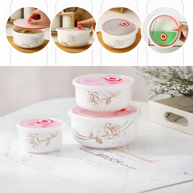 Üç parçalı set, ince kemik çin - Baby Food Equipment incelemesi ve fiyatı