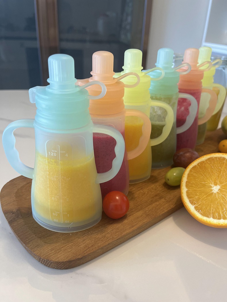 Yeni Yeniden Kullanılabilir Si - Baby Food Pouches incelemesi ve fiyatı
