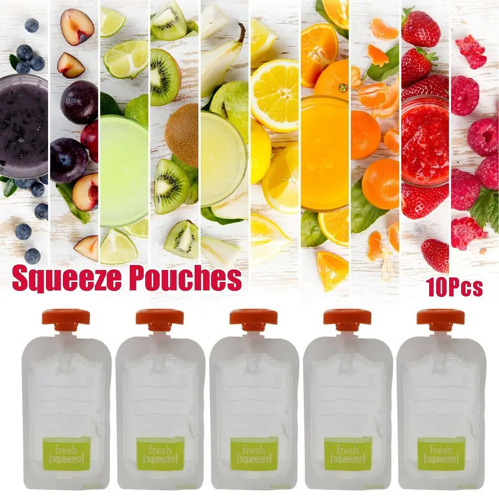 10 Adet Yeniden Kullanılabilir - Baby Food Pouches 1 Year Old incelemesi ve fiyatı